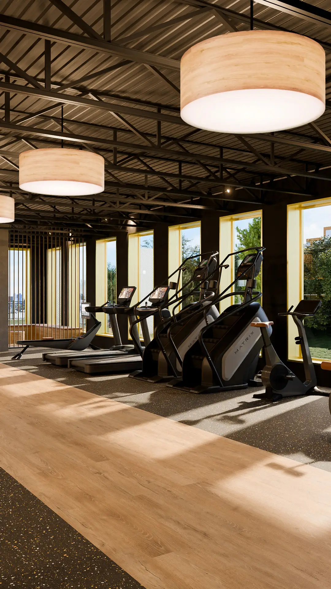 The Kevel luxurious gym